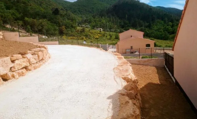 Travaux d'aménagement extérieur, Montélimar, Demiralan Construction